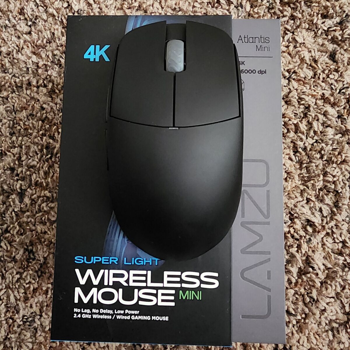 Lamzu Atlantis Mini Pro Superlight Wireless Gaming Mouse with Lamzu 4K Dongle Lamzu Atlantis Mini Pro Superlight Wireless Gaming Mouse with Lamzu 4K Dongle