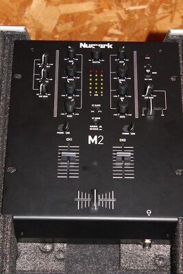 Numark M2 2-Channel Scratch Mixer In Odyssey Flight Case