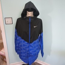 NIKE Men REPEL Miler Hoodie Jacket Running Hoodie shorts set large