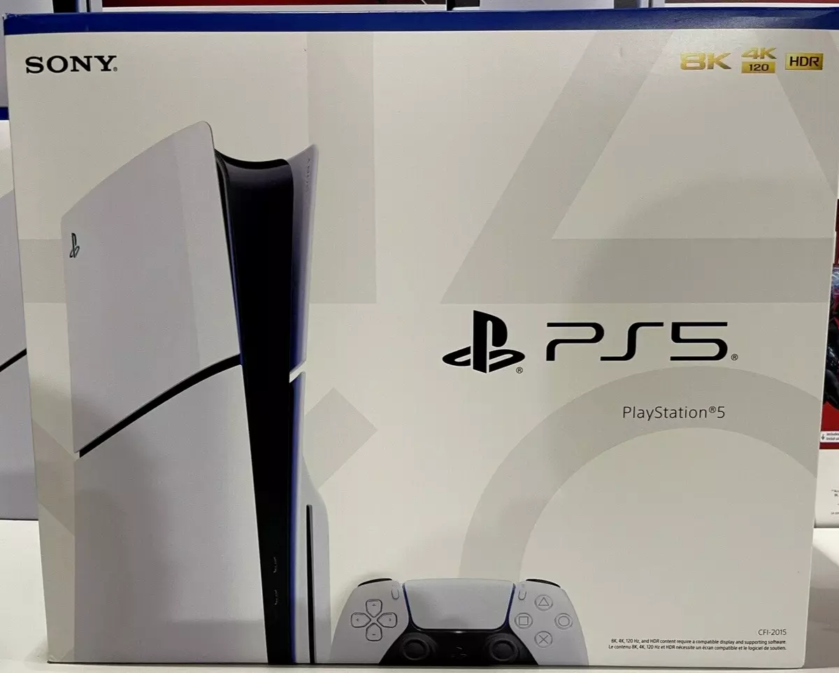 ☑️ NEW & SEALED Playstation (PS5) Slim Console 1TB Disc System