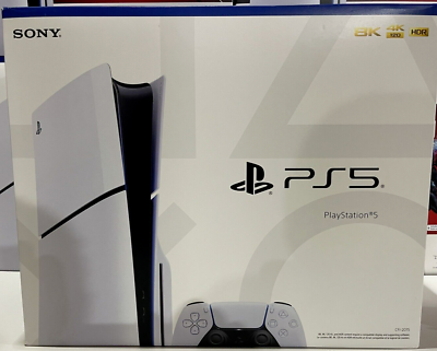 Sony PlayStation 5 PS5 Slim Console Digital Edition White 1TB Brand New  Sealed