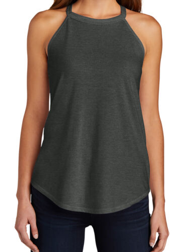 Gravity Threads Womens Rocker Halter Tank Top - Picture 3 of 24