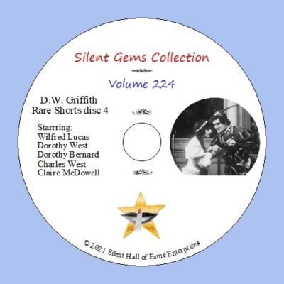 DVD D.W.Griffith Selten Shorts Disc 4 (1910-1911)