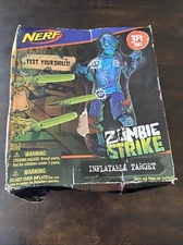 NERF ZOMBIE STRIKE:  Inflatable 3 Foot Tall Target- New Open Box