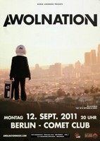 Awolnation - Megalithic Symphony, Berlin 2011 | Konzertplakat | Poster