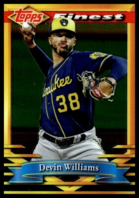 2021 Topps Finest Flashbacks Baseball Devin Williams #79