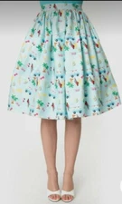 New Barbie X Unique Vintage Skirt Womens XS/2 60th Anniversary