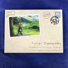 Violet Evergarden Vol.2 First Limited Edition 2 Blu-ray Booklet Post Card Japan