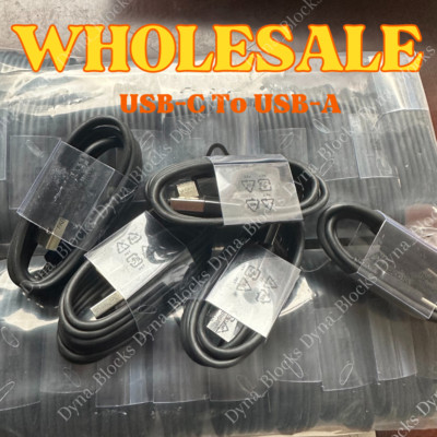 USB Type C Fast Charging Charger Cable For Samsung S8 S9 S10 S20 iPhone 15 LOT