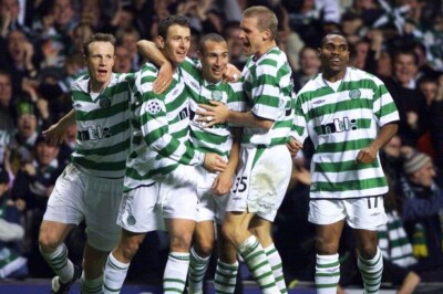 2001 2003 Celtic Scotland Umbro Retro Vintage Home Kit Soccer