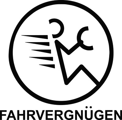 FAHRVERGNUGEN Vintage style Vinyl Decal Sticker 43 different colors available