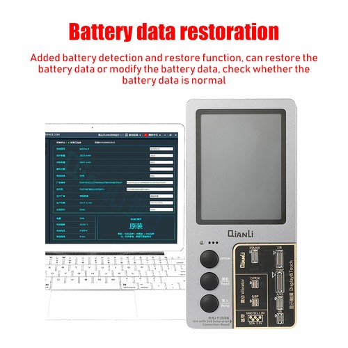 QIANLI Icopy Plus Light Sensor Repairing Machine+Touch/Battery Connecting Board - Picture 6 of 11
