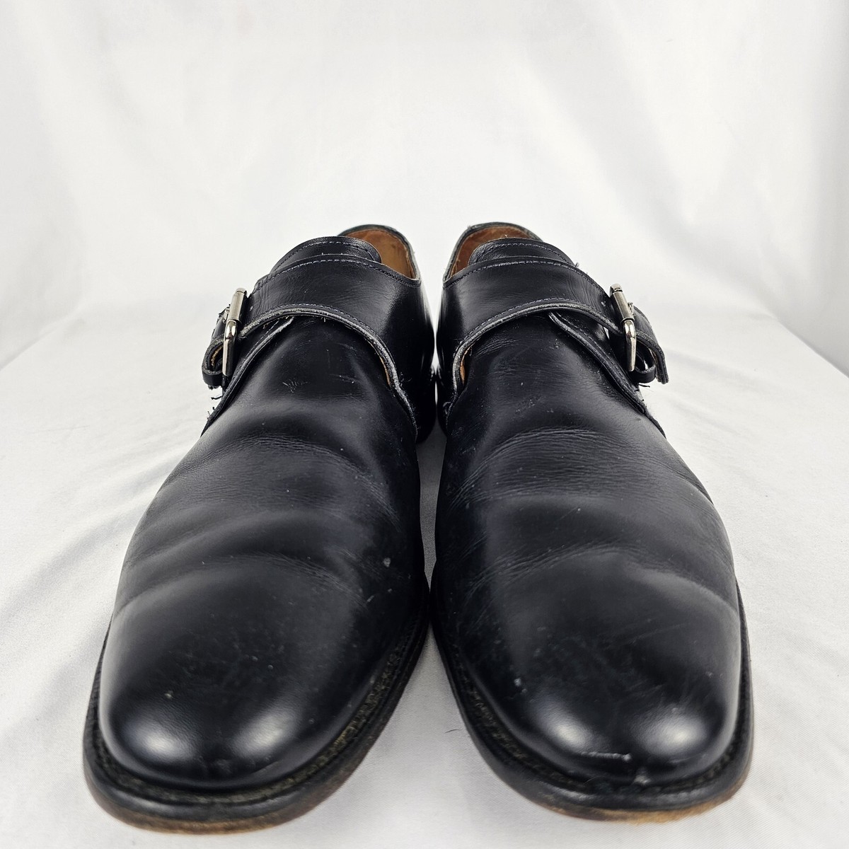 ALLEN EDMONDS WARWICK Single Monk Strap Dress Shoes Men