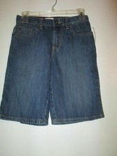 Old Navy Kids Girls Denim Jean Shorts Bermuda Regular standard fit size 10 NEW