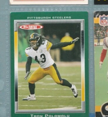 2006 Topps Total - #247 Troy Polamalu B57