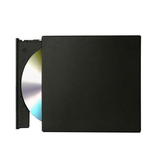 Slim External DVD Drive USB 2.0 CD DVD RW Drive Writer Burner Optical Player r - Afbeelding 3 van 16
