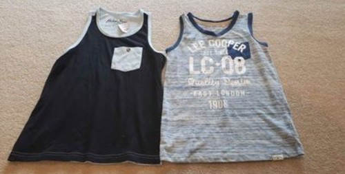 Boys Size 7 Singlet Tops X2 Lee Cooper, Big W | eBay