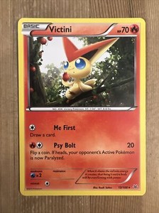 Victini (Roaring Skies 13/108) - Rare LP Pokemon