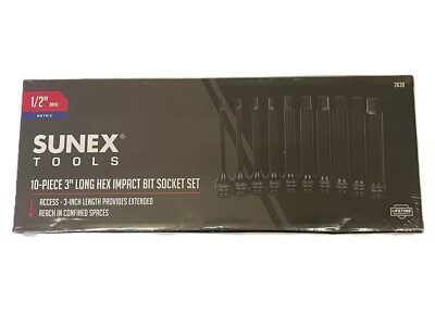 Sunex 26494 1 2 Inch Drive 9 Mm Hex Impact | Desertcart
