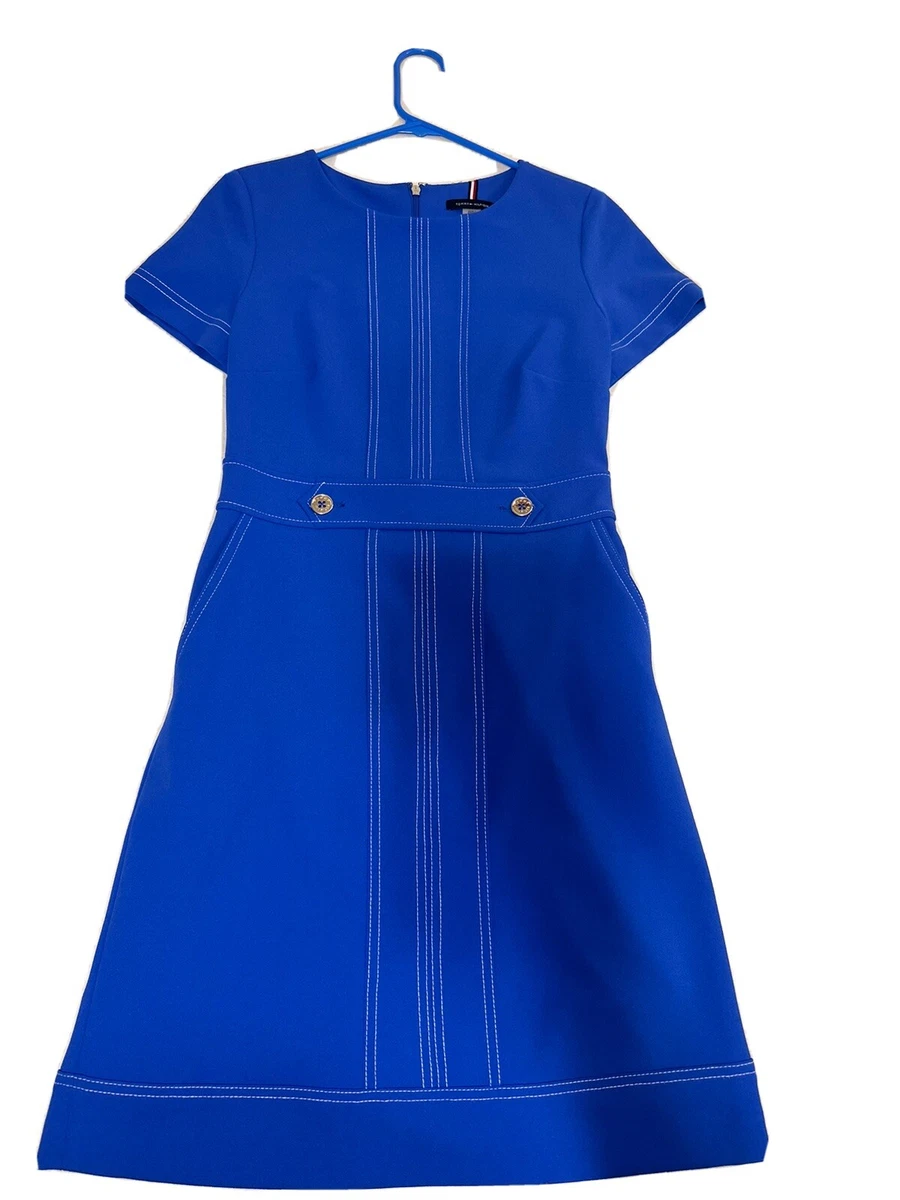 Tommy hilfiger royal store blue dress