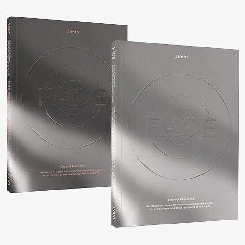 BTS JIMIN [FACE] Album PHOTOBOOK Ver RANDOM/ CD+Foto Buch+4 Karte+2 Post Karte