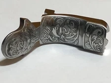 1911 grip safety Engraved stainless  extended beaver tail, .250 radius - 1911 gs