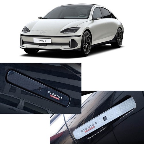 Hair Line Door Catch UV Acrylic Molding 4p (Fits: 2023+ Ioniq6) - Picture 1 of 9