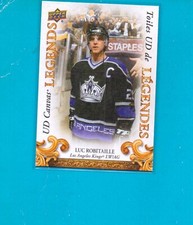 2023-tim horton legendes  UD CANVAS luc robitaille CL-9
