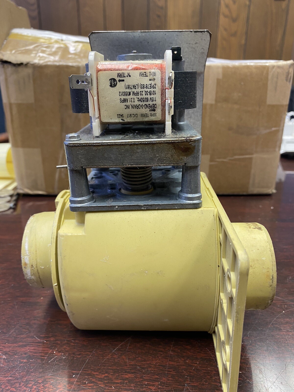 continental girbau washer drain valve with overflow 115v For EH020 OEM