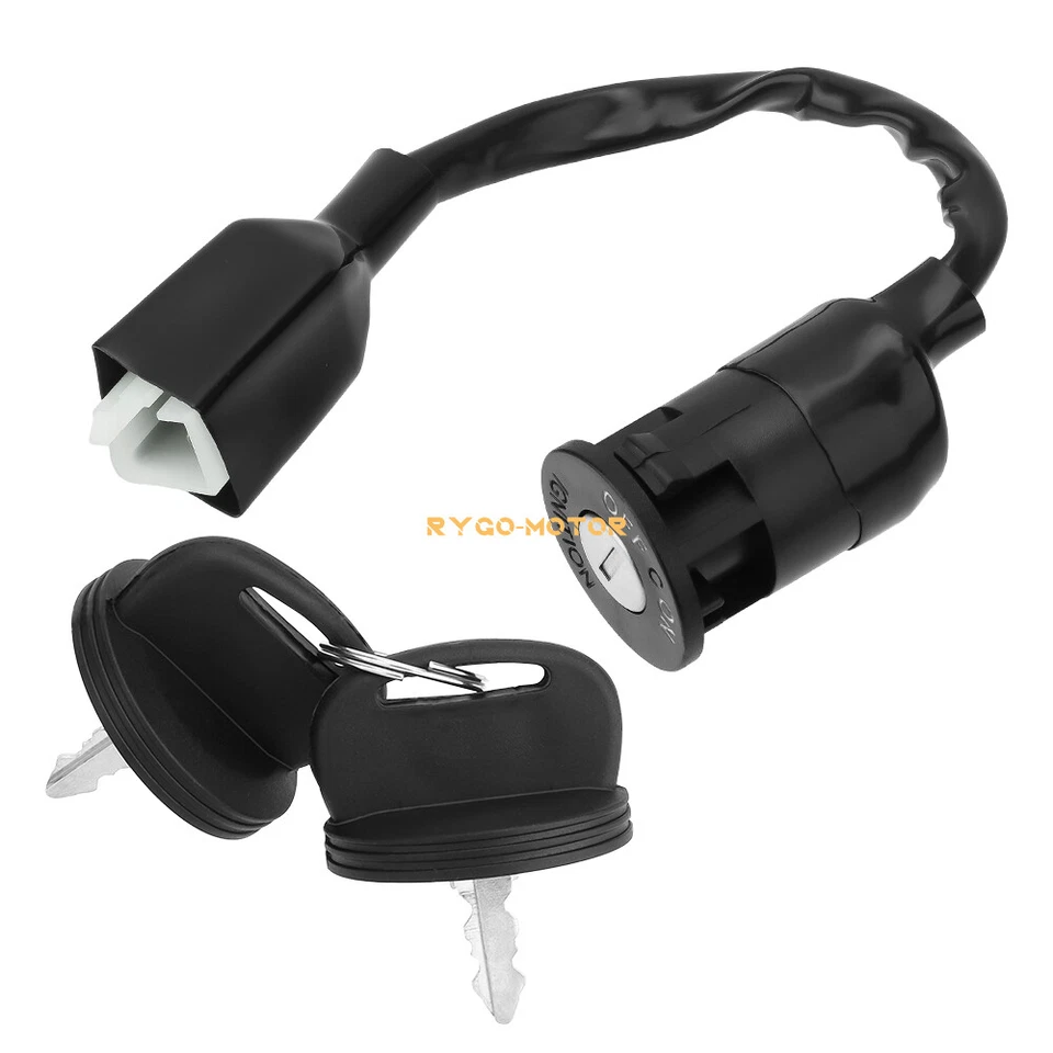 Interruptor de encendido 2 llaves para Yamaha YFZ50 YFZ 50 2017-2024 BW4-H2510-10-00 Foto 4 de 4