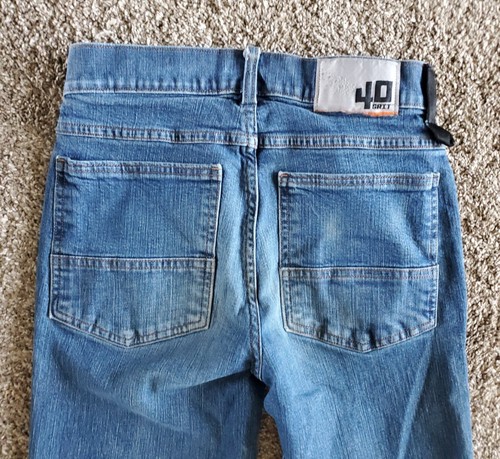 40 Grit Duluth Trading Blue Jeans Denim Pants Mens Size 28X30 Measured 28x29 - Picture 6 of 7