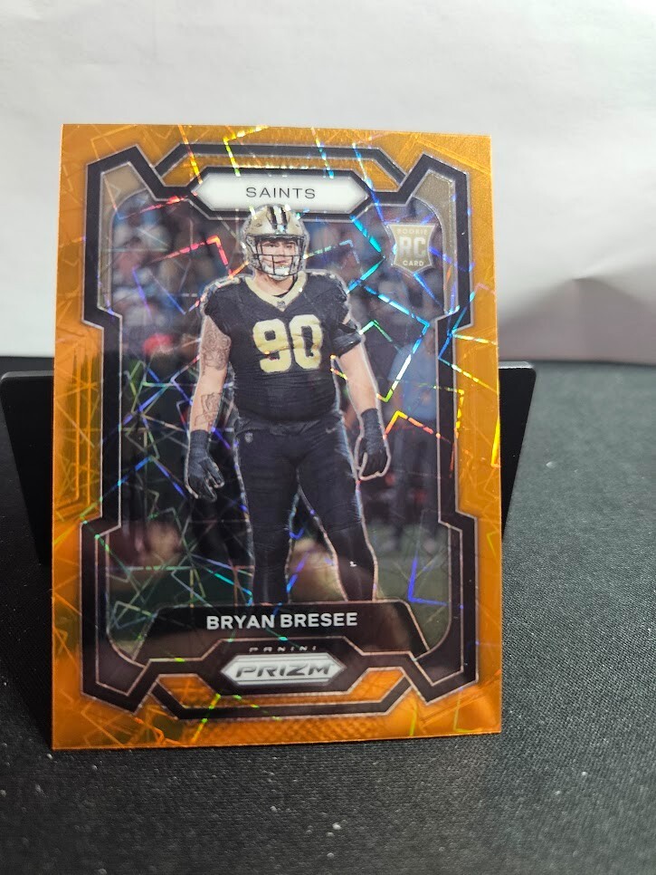2023 Prizm Bryan Bresee Orange Lazer Prizm #372