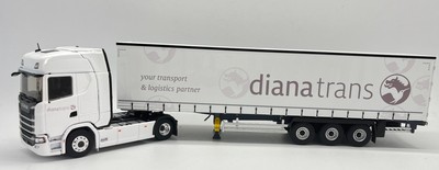 ELIGOR, SCANIA 500 S 4x2 with 3 Axle Covered Trailer - DIANA Transport, ec...
