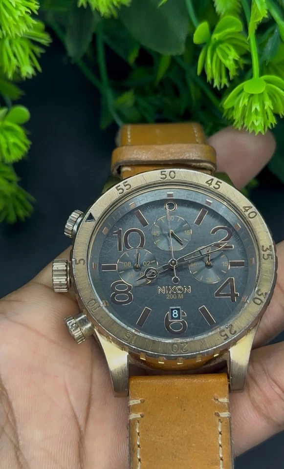 Nixon keep it fresh the 48-20 chrono 200M stainless steel japan movement 14 A-S - Image 2 of 4