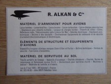 5/72 PUB R ALKAN AIRCRAFT EQUIPMENT ARMAMENT BOMB RACK PYLON SERVITUDE FRENCH AD