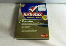TURBO TAX PREMIER FEDERAL AND STATE RETURNS TAX YEAR 2008