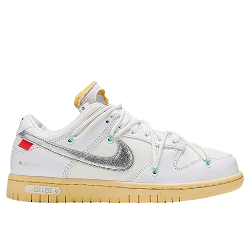 Nike - x Off-White Dunk Low Sneakers - Men - Rubber/LeatherLeather - 11.5