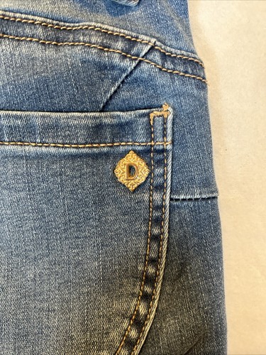 Democracy Jeans Womens 8 Ab Technology Skinny Ankle Jegging Light Blue - Picture 22 of 22