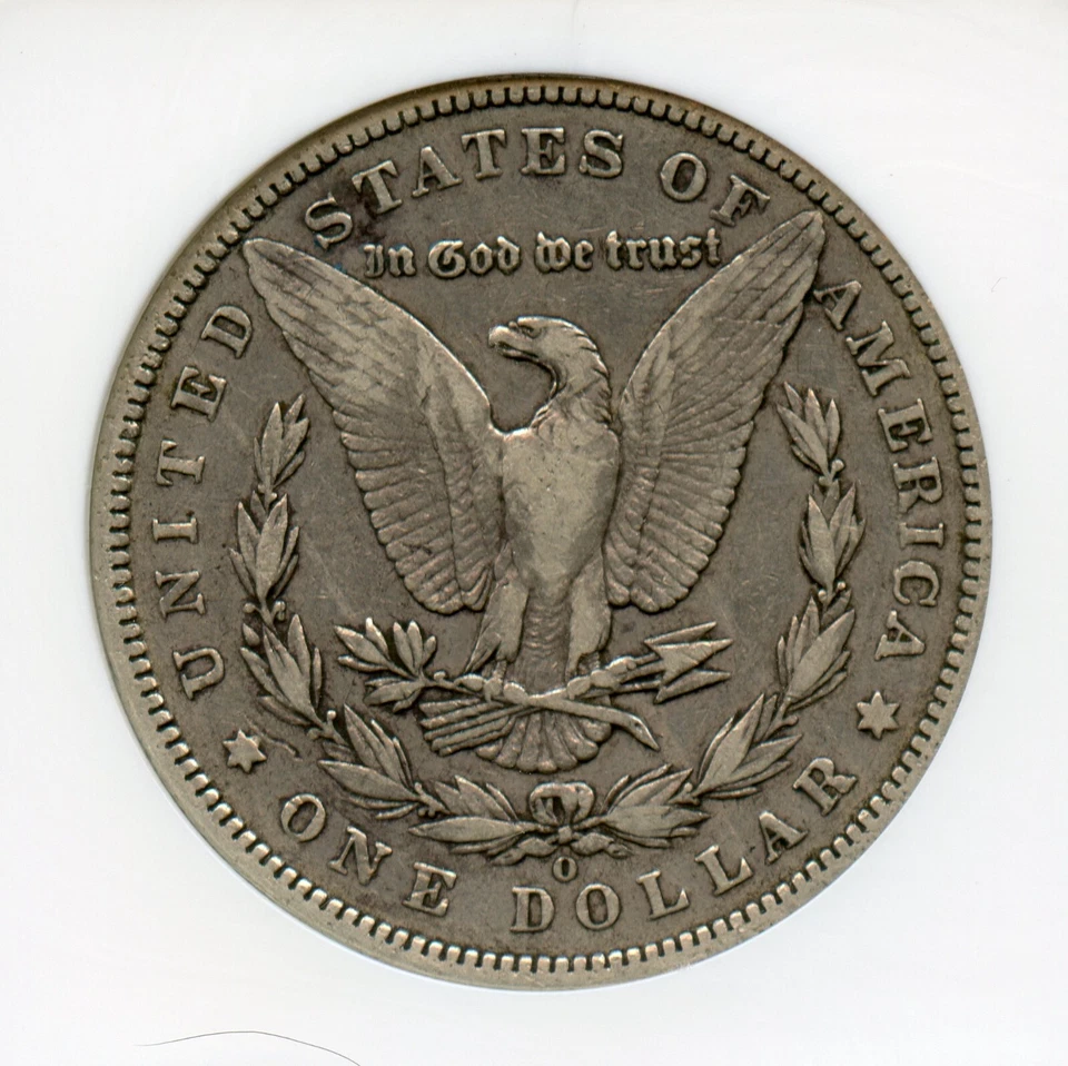 1895 O Morgan Silver Dollar NGC VF 30 - Image 4 of 4