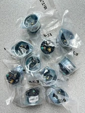 10 NEW Eaton Cooper 5278 Straight Blade Flanged Inlet Metal 15A 125V 2P3W LOT