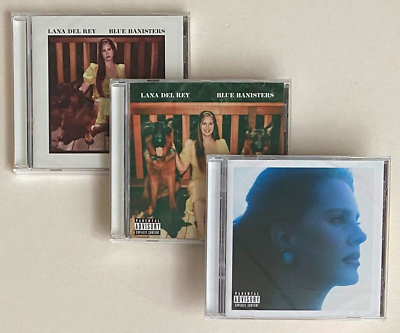 LANA DEL REY * BLUE BANISTERS * EXCLUSIVE ALTERNATE ARTWORK 3x CD