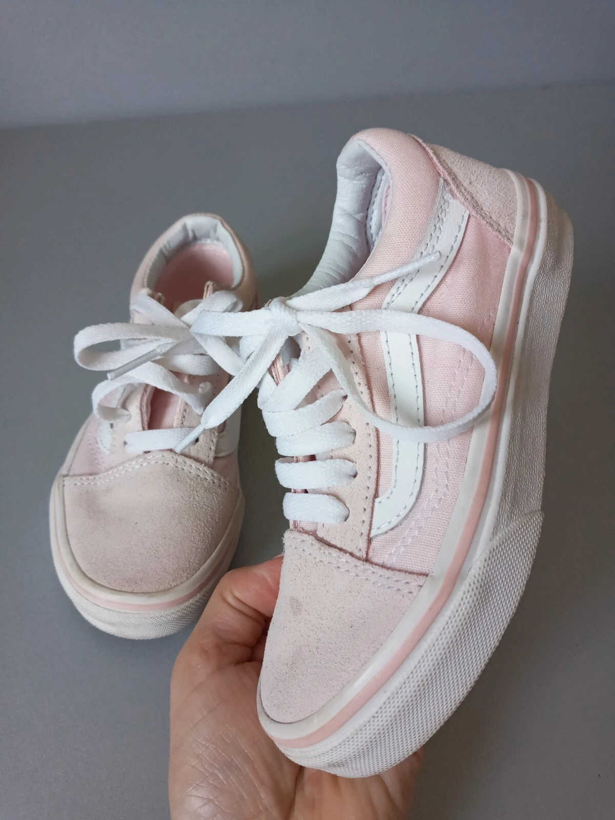 Scarpe stringate Vans Oldol Skoo rosascio tessuto ca uk 11r eu