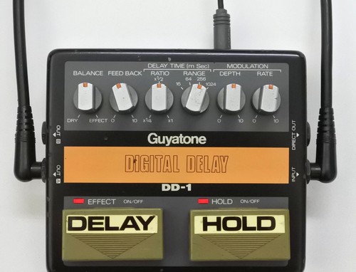 Guyatone DD-1 Digital Delay Guitar Effects Pedal A4 DHL Express or EMS - Picture 11 of 12