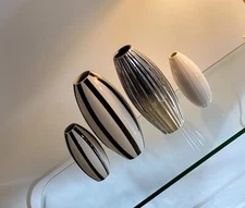 Pavel Janak ,Architect,Four Vase,11.5 inch & 7.5 imch,made in Germany, mint