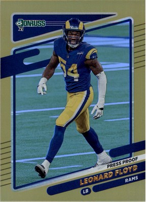 2021 Donruss Press Proof Premium #145 Leonard Floyd - FB