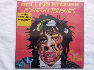 Rolling Stones Foreign Tongues,Exclusive Hamburg Limited Edition in Pinkem Vinyl
