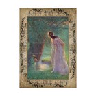 Princess And The Frog Fairy Tale Antique Image Cotton Fabric Block Applique — photo 1