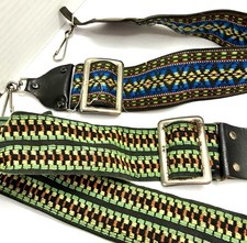 CAMERA STRAP Lot Of 2 HIPPIE / HIPPY STRAP VINTAGE NIKON CANON PENTAX MINOLTA