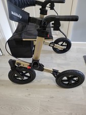 Mobiquip All Terrain 4 Wheel Rollator With Pneumatic Tyres