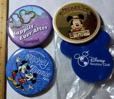 Disney - Button/Pin - Luggage Tag - Happy Birthday - Vacation Club - 